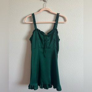 LA Hearts Satin Dress